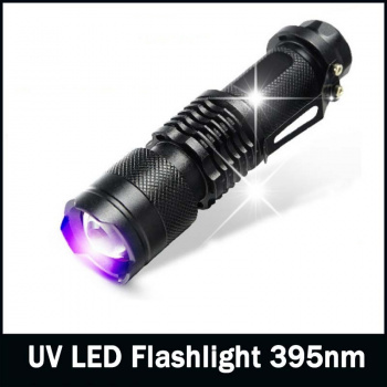 Фонарь ультрафиолетовый с фокусом 1W