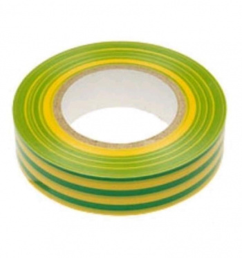 Изолента желто-зеленая 15мм*20м