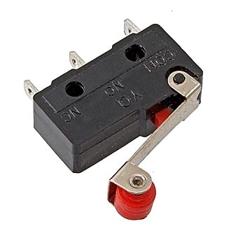DM5-03P(SM5-05N), Микропереключатель с роликом (250В, 3А)