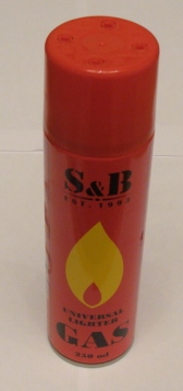Газ для горелок S&B 250мл