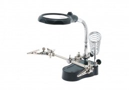 Штатив "третья рука" с подсветкой на батарейках