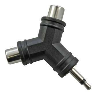 Аудиопереходник (3.5м - 2*RCA)