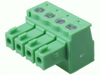 15EDGK-04P + ответная часть 15EDGRC-04P