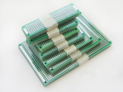 Код 242 Макетная плата 60х80 двусторонняя