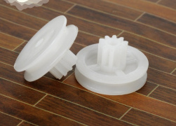 Шкив 14,5мм с шестеренкой 10 зубов (5штук)