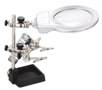Штатив "третья рука" с подсветкой и подставкой ТИП 2