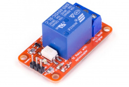 Релейный модуль с опторазвязкой 12В 10A, 1 канал