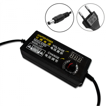 Регулируемый блок питания 3-24В 2А с вольтметром