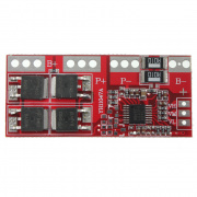 Модуль защиты Li-Ion аккумуляторов BMS на 4 банки 30А