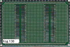 Код 338 Макетная плата 120x80 двусторонняя SOIC