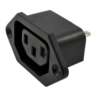 AC-022, гнездо питания на корпус