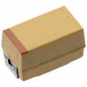 TECAP, 10 мкФ, 16 В 10%, Конденсатор танталовый