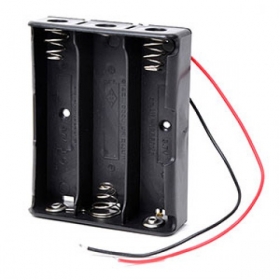 Батарейный отсек 3х18650 с проводами