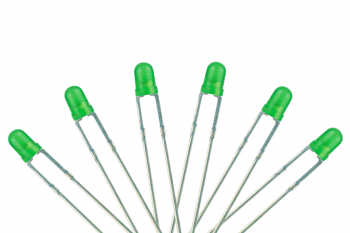 Светодиод 3мм зеленый