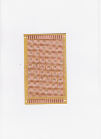 Код 243 Макетная плата 90х150 Шина односторонняя