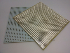 Код 239 Макетная плата шина 80х80 односторонняя