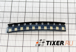 Светодиод SMD 1206 синий 2,3В 70mcd