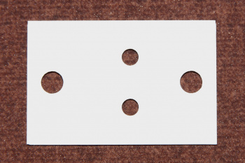 Керамическая прокладка AL2O3 TO-3 1,0мм