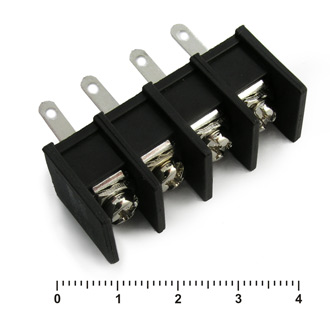 T35-BM11-04 клемм.барьерн., 4к., 10мм