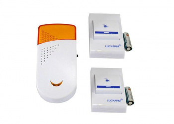 Беспроводной звонок, две кнопки