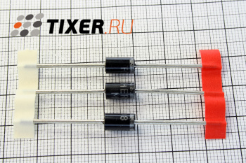 HER508, диод выпрямительный (5A, 1000V, DO-201AD)