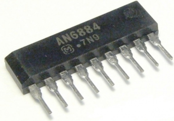 AN6884, Пятиканальный светодиодный драйвер