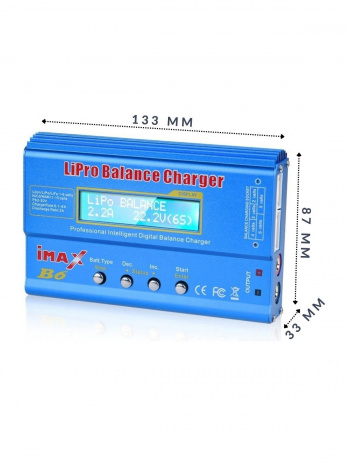 Универсальное зарядное устройство iMAX B6 AC Dual Power 50W