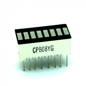 Шкала 10 сегментов красная LD-B10BS