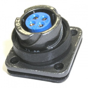 Разъем байонетный FQ14-4pin ZK, Ø14 мм, 10 А