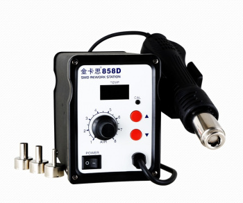 Цифровой паяльный фен 858D