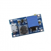 Повышающий DC-DC MT3608 до 28В с MicroUSB вх