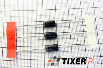 SF38, диод быстродействующий (3A, 600V, DO-27)