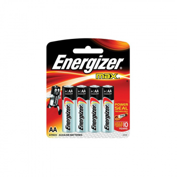 Батарейка ENERGIZER LR6 BL-4 (AA) (4шт)
