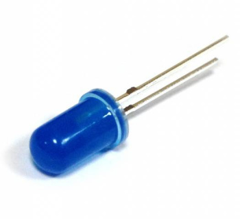 Светодиод 3мм синий