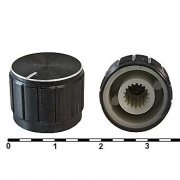 Ручка для резистора ТИП3 "металл" 6мм