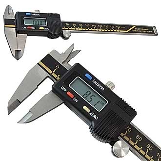 Штангенциркуль электронный пластиковый