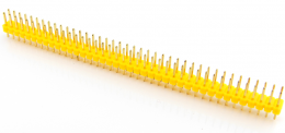 PLD-80 Желтые (2×40) Шаг 2.54