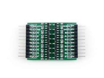 8и канальный преобразователь уровней на транзисторах