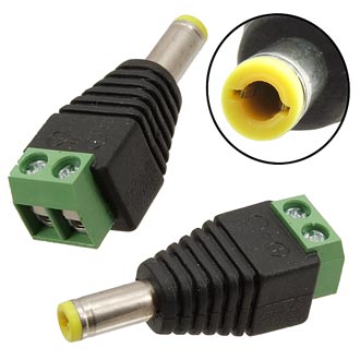 Штекер питания с клемником ТИП1