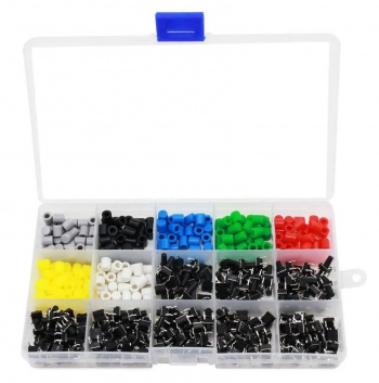 Набор тактовых кнопок с колпачками 420шт