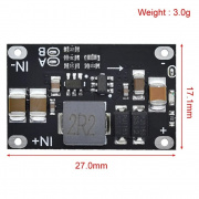 Повышающий DC-DC 3.7..5v до 12/5/8/9v BS02