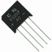 RS207, диодный мост