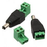 Штекер питания с клемником ТИП2