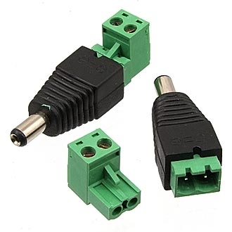 Штекер питания с клемником ТИП2