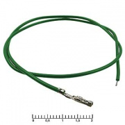 Провод BLS обжатый 30см зеленый