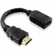 Переходник HDMI M - F 5см