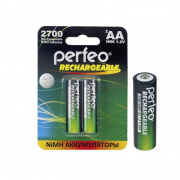 Ni-MH аккумулятор PERFEO, АА, 1.2V, 2700mAh BL-2 (2шт)